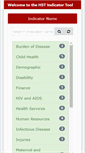 Mobile Screenshot of indicators.hst.org.za