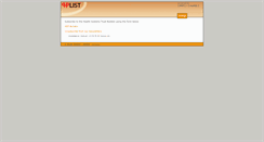 Desktop Screenshot of bulletin.hst.org.za